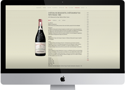 Ficha de producto generada por el plugin de WordPress vin.co